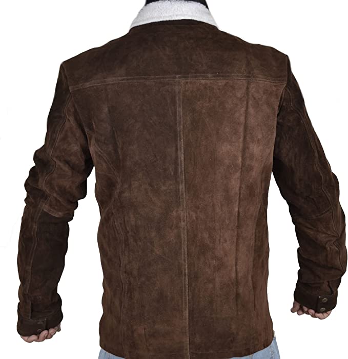 CoolHides Grimes Series Suede Leather Jacket. Xs-5xl