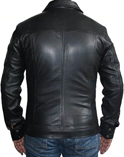 CoolHides Fashion Original Leather Jacket Black Axe, Xs-4xl