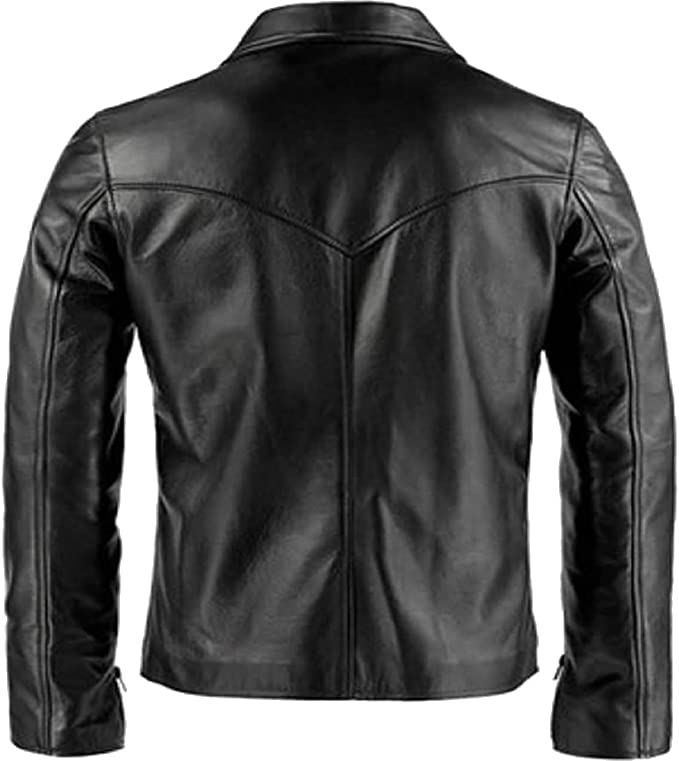 CoolHides Men's Fashion Real Leather Jacket