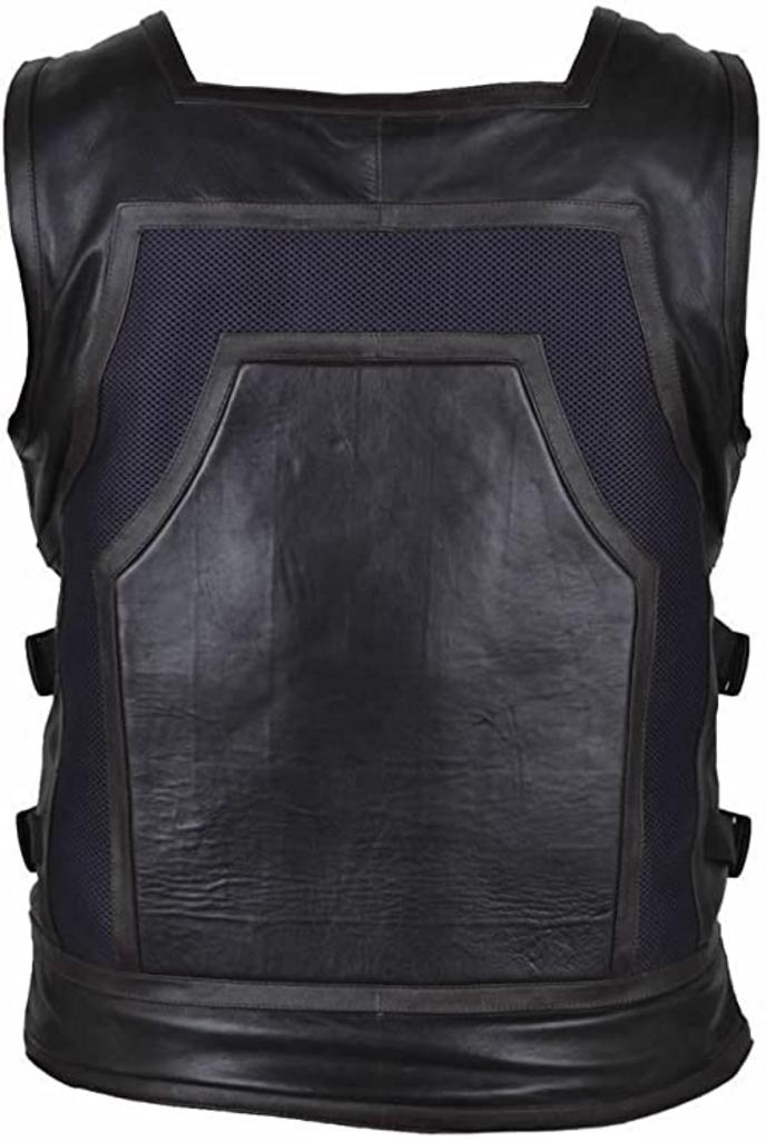 CoolHides Men's Fashion Real Leather Roman Vest