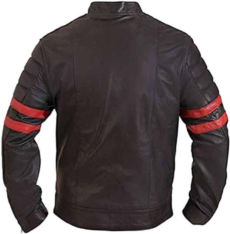 CoolHides Men's Fashion Mayhum Leather Jacket